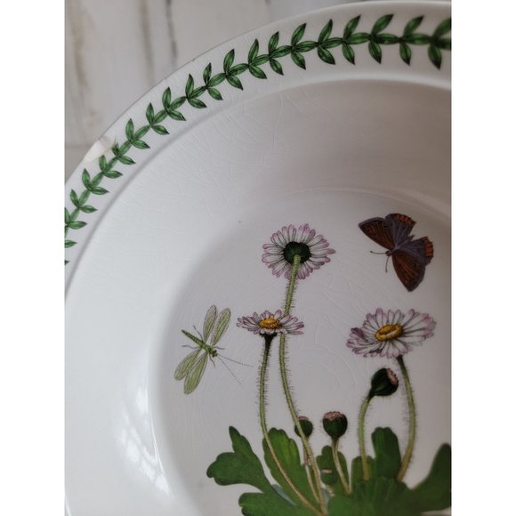 Portmeirion Botanic Gardens AS IS Daisy 8" soup salad bowl - Picture 5 of 9